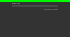 Desktop Screenshot of dotterra.com